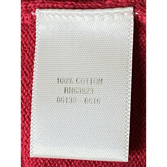 CJ Banks Women Size 3X Red Sweater Button Detail Cotton Lightweight Casual - Picture 6 of 14